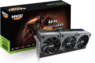 Видеокарта Inno3D GeForce RTX 4080 Super X3 OC N408S3-166XX-187049N 