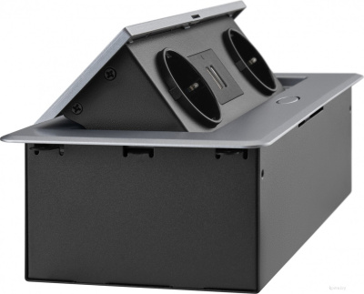 CACTUS CS-SOCKET-EU/USBA-GY 