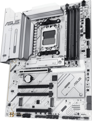 Материнская плата ASUS X870 MAX Gaming WiFi7 W  Материнская плата ASUS X870 MAX Gaming WiFi7 W