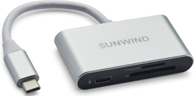 Карт-ридер SunWind SW-CR051-S 