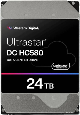 WD Ultrastar DC HC580 24TB WUH722424ALE604 
