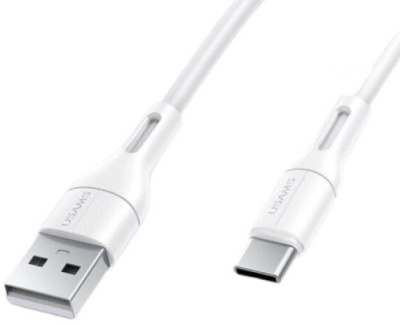 Кабель Usams USB Type-A - USB Type-C US-SJ501 (1.2 м, белый) 