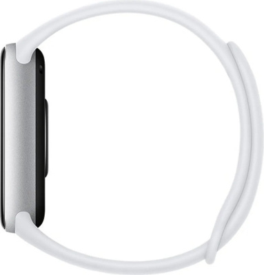 Фитнес-браслет Xiaomi Smart Band 9 (серебристый, с белым силиконовым ремешком, международная версия) 