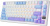 Клавиатура Royal Kludge RK-M75 RGB (Taro Milk, RK Silver) 