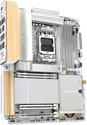 Материнская плата Gigabyte X870E Aero X3D Wood 