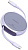 Кабель Baseus Free2Draw USB Type-C - USB Type-C (1 м, фиолетовый) 