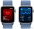 Умные часы Apple Watch SE 2 40 мм (алюминиевый корпус, серебристый/синий шторм, нейлоновый ремешок) 