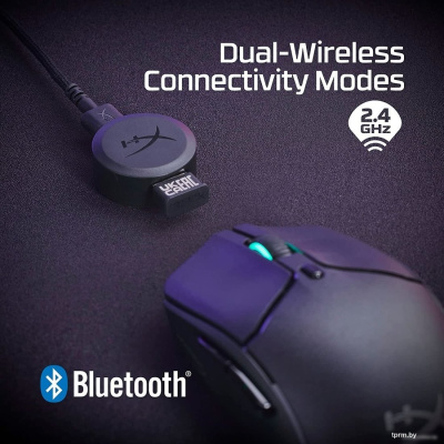 Игровая мышь HyperX Pulsefire Haste 2 Wireless (белый) 