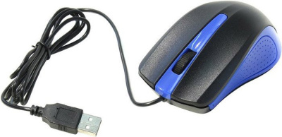 Мышь Oklick 225M Black/Blue (288233) 