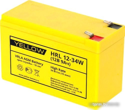 Аккумулятор для ИБП Yellow HRL 12-34W 