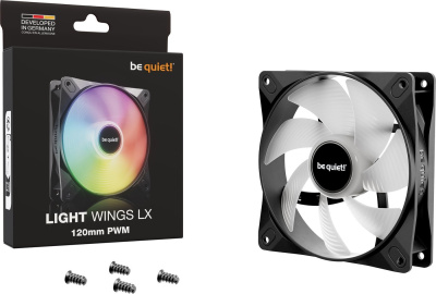 Вентилятор для корпуса be quiet! Light Wings LX 120mm PWM BL120 