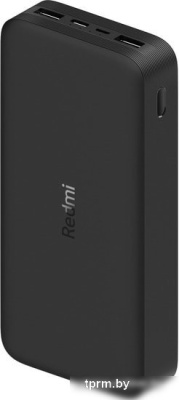 Xiaomi Redmi Power Bank 20000mAh (черный, международная версия) 