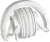 Наушники Audio-Technica ATH-M50x (белый) Наушники Audio-Technica ATH-M50x (белый)