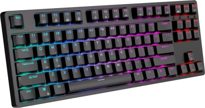 Клавиатура Royal Kludge RK87 RGB (черный, RK Red) 