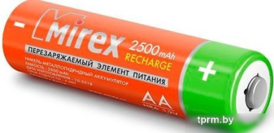 Аккумуляторы Mirex AA 2500mAh 2 шт HR6-25-E2 