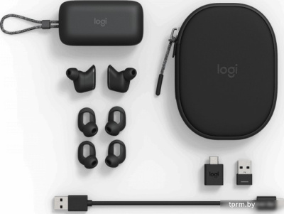 Наушники Logitech Zone True Wireless (графит) 