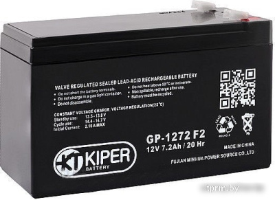 Аккумулятор для ИБП Kiper GP-1272 F2 (12В/7.2 А·ч) 