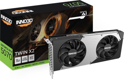 Видеокарта Inno3D GeForce RTX 5070 Twin X2 N50702-12D7-195064N 