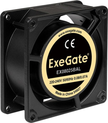 Вентилятор для корпуса ExeGate EX08025BAL EX288997RUS 