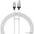 Кабель Baseus CoolPlay Series Fast Charging Cable 100W USB Type-A - USB Type-C (1 м, белый) Кабель Baseus CoolPlay Series Fast Charging Cable 100W USB Type-A - USB Type-C (1 м, белый)