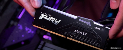 Оперативная память Kingston FURY Beast RGB 32ГБ DDR5 5200 МГц KF552C40BBA-32 