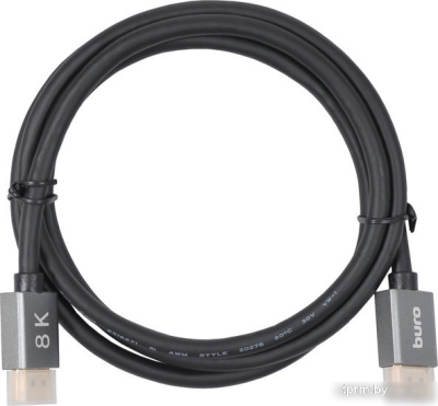 Кабель Buro BHP-DPP-1.4-1.5G (1.5 м, черный) 