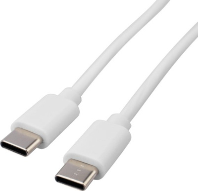 Кабель Rexant 18-1828 USB Type-C - USB Type-C (1 м, белый)