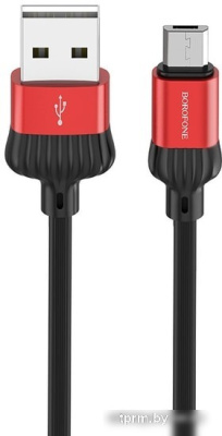 Кабель Borofone BX28 microUSB 1 м (красный) 