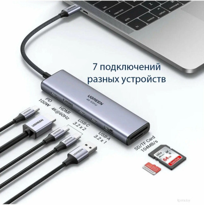 Док-станция Ugreen CM511 45521 