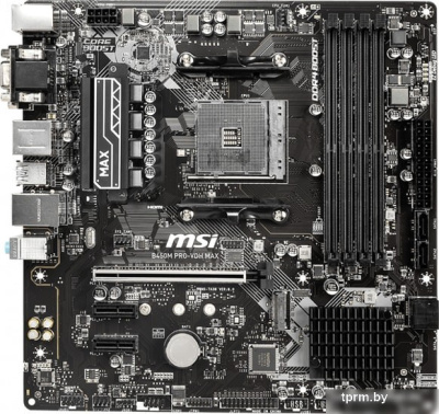 Материнская плата MSI B450M PRO-VDH MAX 