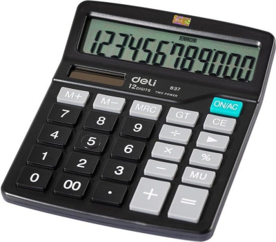 Deli E837 (черный) 