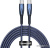 Кабель Baseus Glimmer Series Fast Charging Data Cable USB Type-C - Type-C 100W CADH000703 (1 м, синий) 