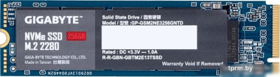 SSD Gigabyte NVMe 256GB GP-GSM2NE3256GNTD 
