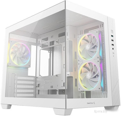 Корпус DeepCool CG330 3F WH R-CG330-WHNGM3-G 