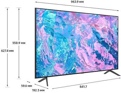 Samsung Crystal UHD 4K CU7100 UE43CU7100UXRU 