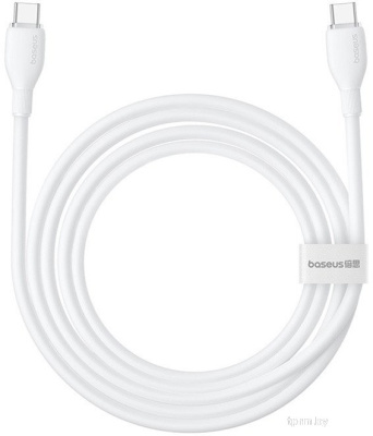 Baseus Ultra-Fast Fast Charging 100W USB Type-C - USB Type-C (1 м, белый) 