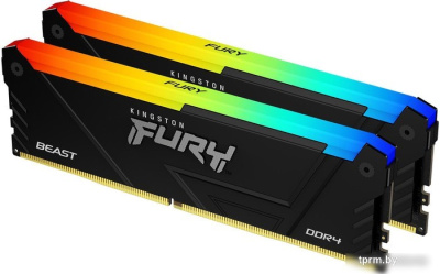 Kingston FURY Beast RGB 2x32ГБ DDR4 2666 МГц KF426C16BB2AK2/64 