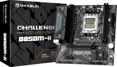 Материнская плата Maxsun Challenger B850M-K 