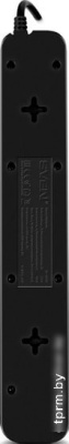 Сетевой фильтр SVEN SF-05LU (черный, 1.8 м) 