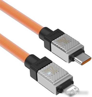 Кабель Baseus CoolPlay Series Fast Charging Cable 20W USB Type-C - Lightning (1 м, оранжевый) 
