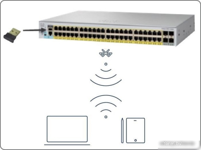 Управляемый коммутатор 2-го уровня Cisco Catalyst C1000-48T-4G-L 