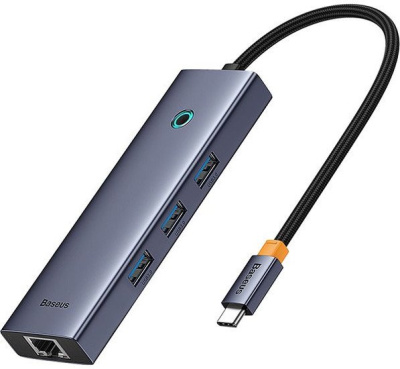 USB-хаб Baseus Flite Series 4-Port USB-C Hub B0005280A813-00 