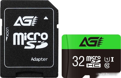 AGI TF138 microSDHC AGI032GU1TF138 32GB (с адаптером) 