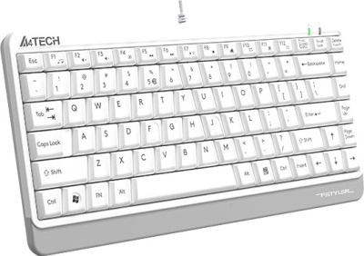 Клавиатура A4Tech Fstyler FKS11 (белый/серый) 