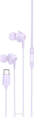 Наушники Hoco M113 USB Type-C (сиреневый) 