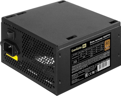 Блок питания ExeGate 800PPH 80 Plus Bronze EX282156RUS-OEM 