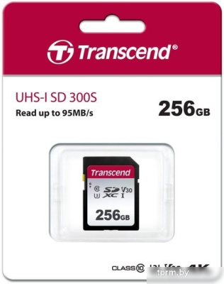 Карта памяти Transcend SDHC 300S 256GB 