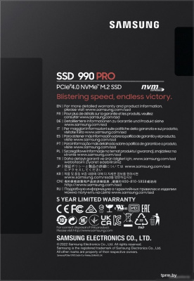 SSD Samsung 990 Pro 2TB MZ-V9P2T0BW 