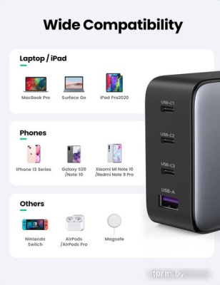 Сетевое зарядное Ugreen CD226 90575 