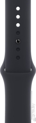 Apple Watch Series 9 45 мм (алюминиевый корпус, полуночный/полуночный, спортивный силиконовый ремешок M/L) 